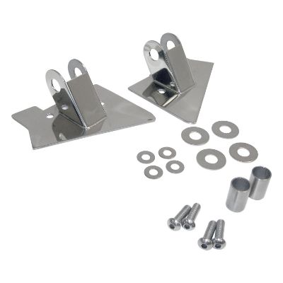 RT Off-Road Mirror Relocation Bracket Set (Stainless Steel) - RT30015